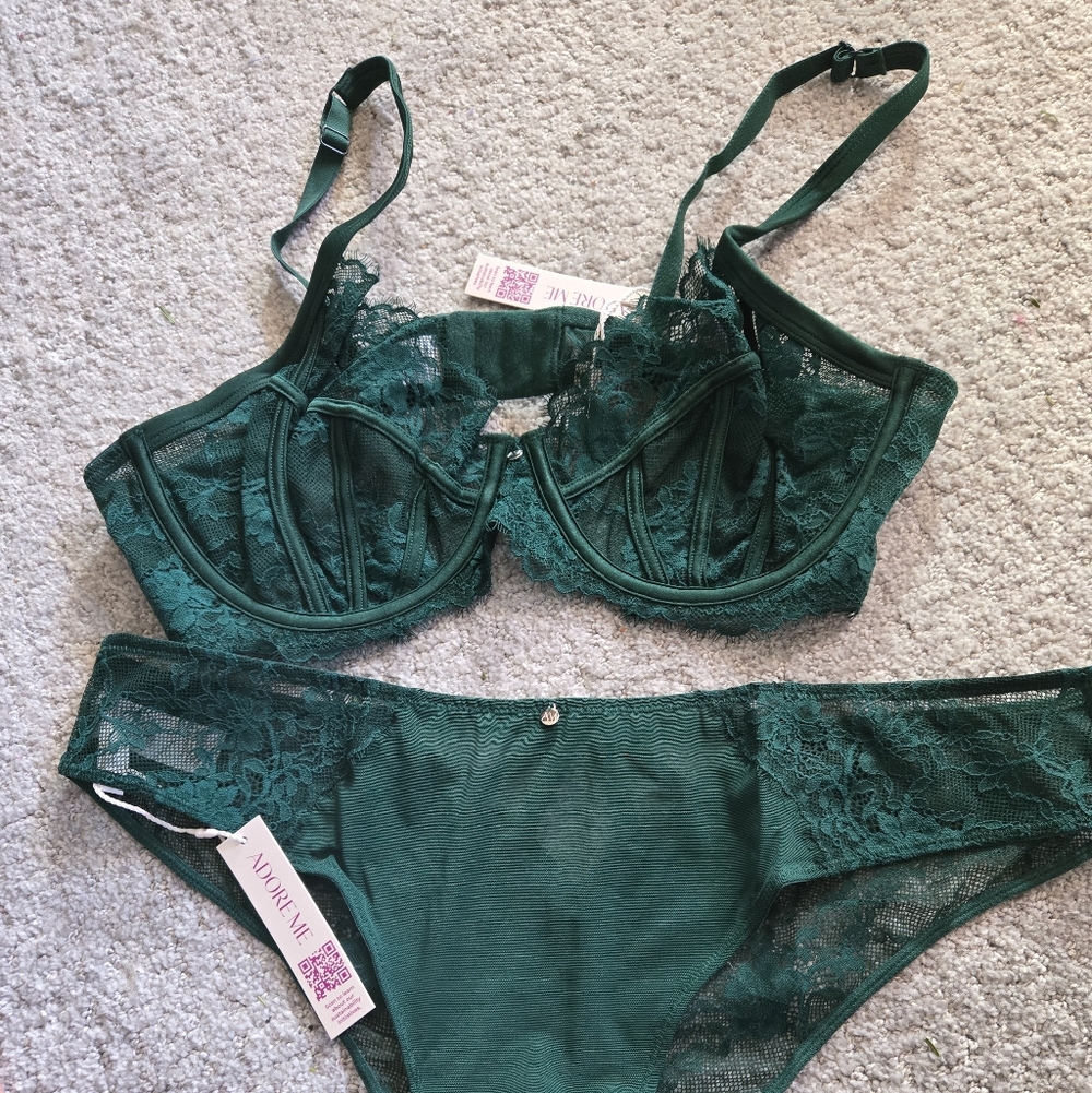 NWT Adore Me Mandi Unlined Set 38C/XL